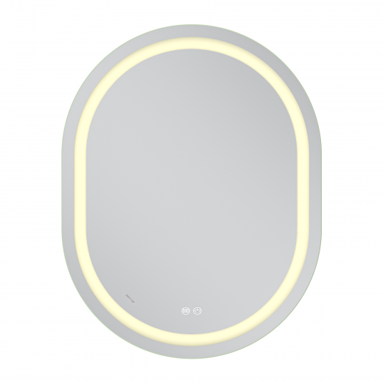 Зеркало Mixxus Premium ELLIPSE MV05-90x70-REVERSE (LED Touch, Anti-fog, диммер (3-6,5kK)) (MP6644)