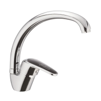 Смеситель для кухни CRON MAGIC 777 (черная ручка) (CR0115)