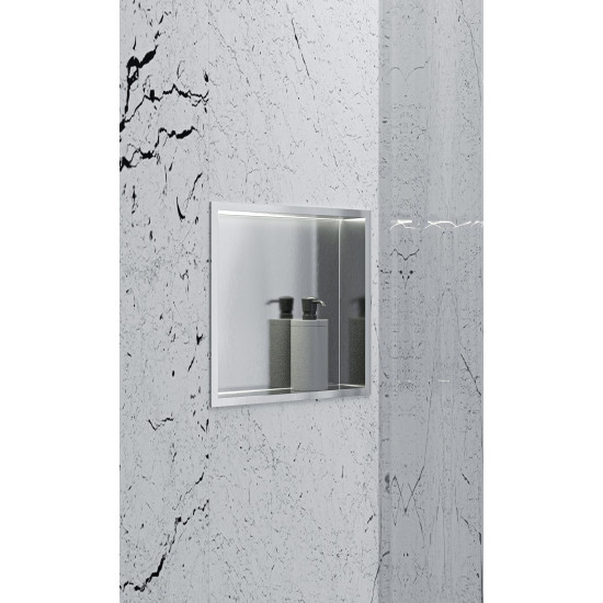 Полиця для ванної кімнати Mixxus Premium Niche-0102 (MI6679)