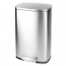 Відро для сміття з плавним закриттям прямокутне Mixxus Bevel-TC0112 SS Color 12л колір наржавійка (