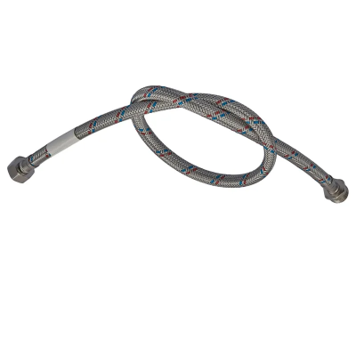 Гибкий шланг для подключения воды гайка 1/2'' - Муфта 1/2'' (180 см) Zerix (ZX1568)