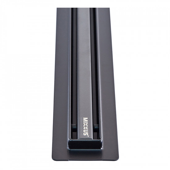 Душовий трап з нерж. сталі SUS304 Mixxus Drain-05-60-Slim Black (30x600 мм) (Чорний) (MI6169)