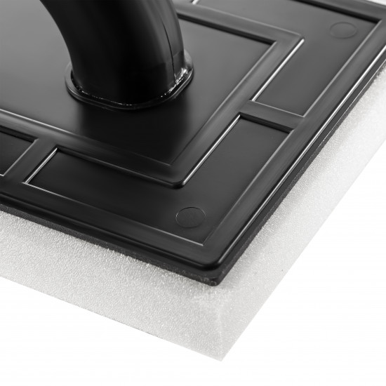 Терка з пластику з товстою білою губкою 130x270х20 мм. Polax (100-455)