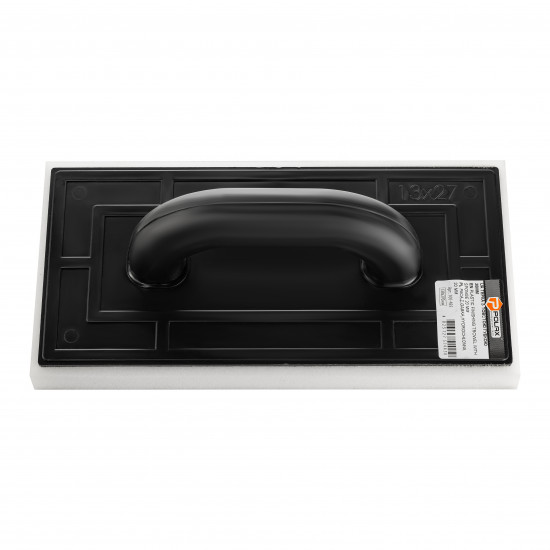 Терка з пластику з товстою білою губкою 130x270х20 мм. Polax (100-455)