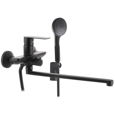 Змішувач для ванни Haiba Alex 006 Euro Чорний (HB3925) Змішувач для ванни Haiba Alex 006 Euro Чорний (HB3925)