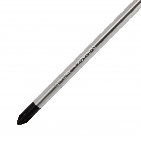 Викрутка Polax крестовая PH2 х 100, Cr-V (51-061)