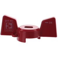 Ручка бабочка KOER для крана шарового 1/2'' алюминиевая (KR3016)