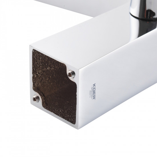 Змішувач на борт ванни KOER KB-43007-01 на 3 отвори (Колір хром) (KR3452)