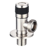 Кран для подключения сантехнических приборов MIXXUS VAL-05-1/2x3/4 из нерж. стали (MI6162)