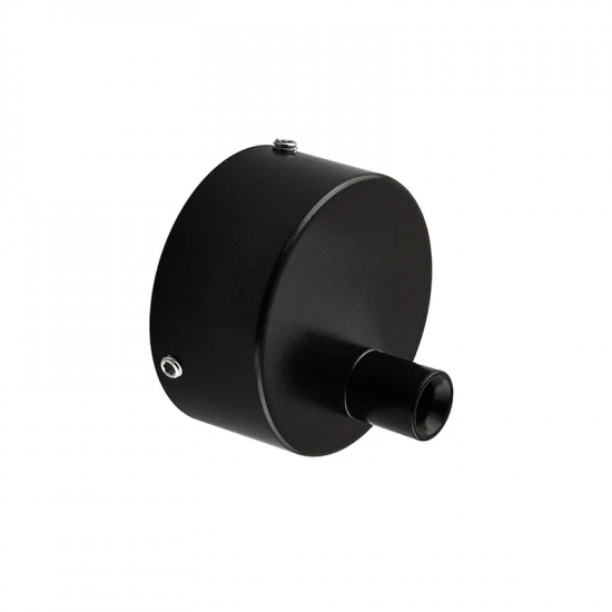 Декоративная чашка Mixxus TCC-01 BLACK (круглая) для маскировки кабеля (цвет черный) (MI6638)