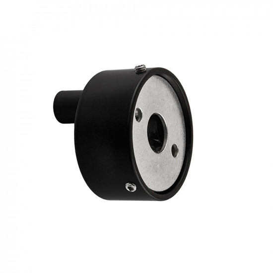 Декоративная чашка Mixxus TCC-01 BLACK (круглая) для маскировки кабеля (цвет черный) (MI6638)