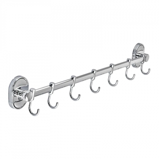 Планка з 7 рухомими гачками Zerix AFB-0115-7 (ZX5055)