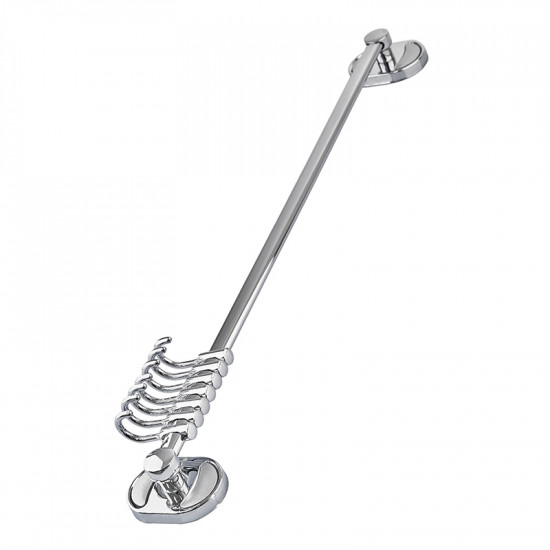 Планка з 7 рухомими гачками Zerix AFB-0115-7 (ZX5055)