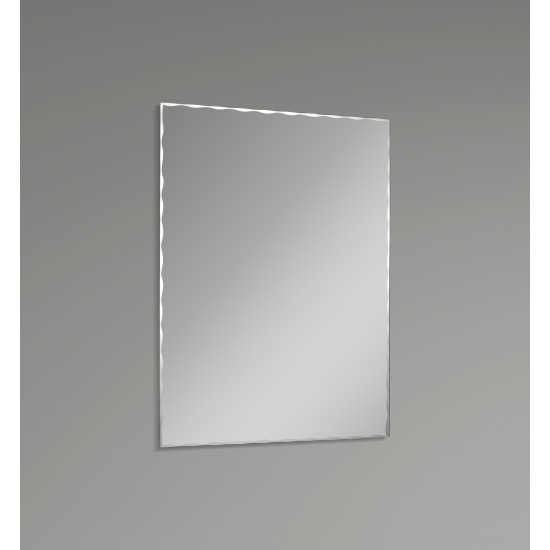 Зеркало настенное Zerix KUBIX MRZ06-450x600-REVERSE прямоугольное с декором (ZX5633)