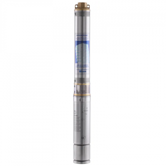 Насос сверд. центр.10-ст.75мм з зовн. пуск. кор Grandfar 3SDm1.8 / 10 + 25 (GF1122)