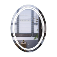 Зеркало Mixxus Premium WAVE MV04-60x80 (LED Touch, Анти-запотевание, диммер (3-6,5kK)) (MP6636)