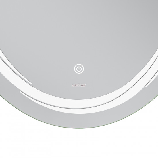 Зеркало Mixxus Premium WAVE MV04-60x80 (LED Touch, Анти-запотевание, диммер (3-6,5kK)) (MP6636)