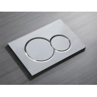 Панель смыва KOER KT-0601-01 пластиковая, кнопка круглая (KR5174)