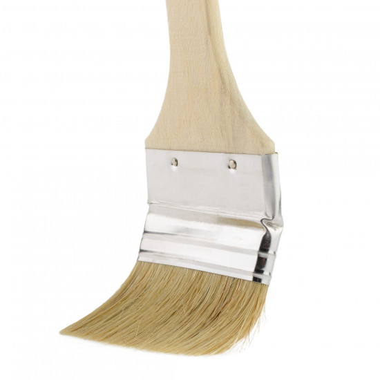 Пензель радіаторний Polax 2,5" тип "Стандарт" змішаний ворс, дерев\'яна ручка (13-004) Пензель радіаторний Polax 2,5" тип "Стандарт" змішаний ворс, дерев\'яна ручка (13-004)