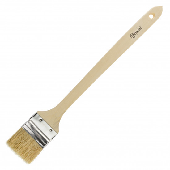 Пензель радіаторний Polax 2,5" тип "Стандарт" змішаний ворс, дерев\'яна ручка (13-004) Пензель радіаторний Polax 2,5" тип "Стандарт" змішаний ворс, дерев\'яна ручка (13-004)