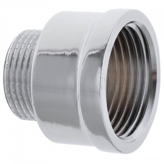 Перехідник (коннектор) 3/4 "х1" (хром) Koer KF.A0810.CHR (KF0136)