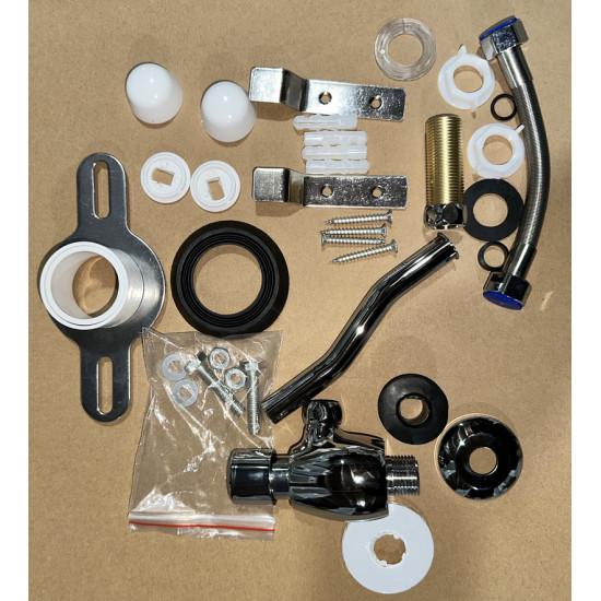 Пісуар підвісний Mixxus Premium BEVEL-1005 380x420x750mm з краном для пісуара (MP6664)