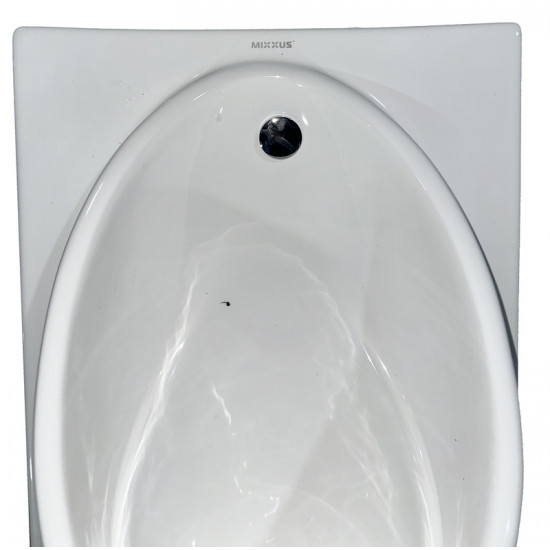 Пісуар підвісний Mixxus Premium BEVEL-1005 380x420x750mm з краном для пісуара (MP6664)