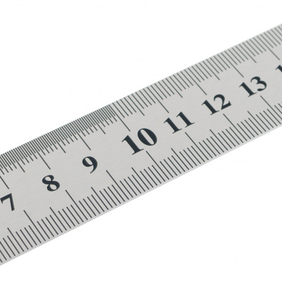 Лінійка металева Polax 30 см (38-010)