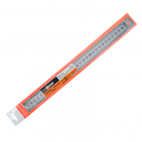 Лінійка металева Polax 30 см (38-010)