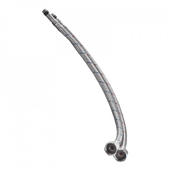 Гибкое подведение Champion FH-01-F1/2"xM10-30 нержавейка (пара) (AC0666)