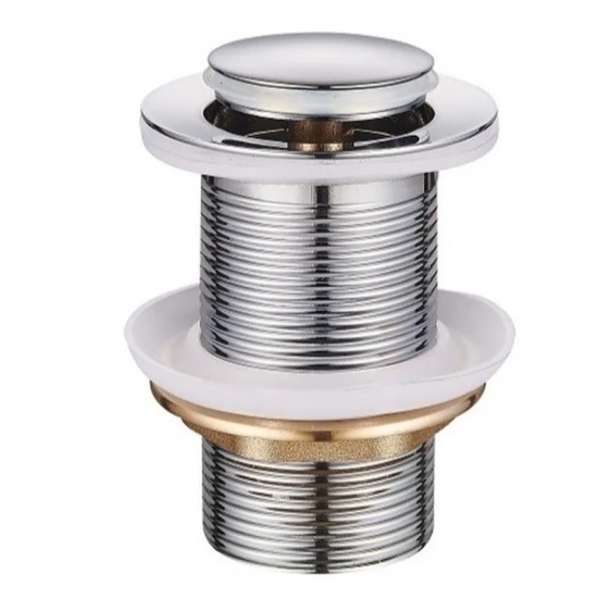 Донний клапан для умивальника Mixxus POP-UP-06 1 1/4'' (кнопка) (MI6138)