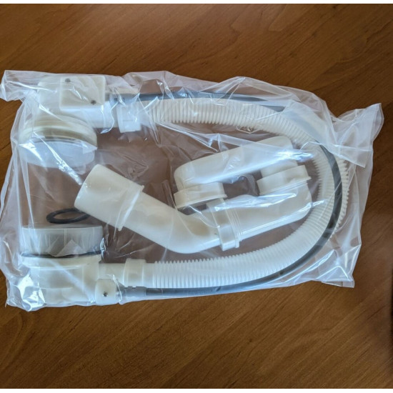 Сифон для ванни Koer BD-04-05 1 1/2'' напівавтомат з переливом, без ревізії (KR5443)