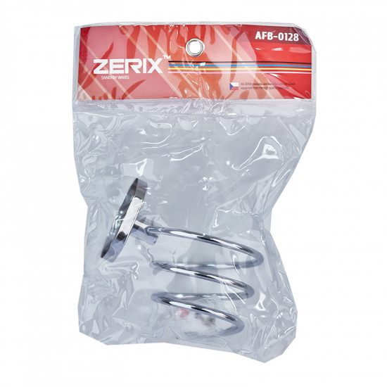 Держатель для фена настенный (спираль) Zerix AFB-0128 (ZX5069)