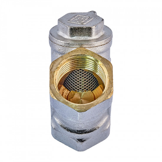 Фільтр грубої очистки Europroduct EP.0460 - 1/2" (нікельований) (EP6050)