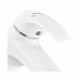 Смеситель для умывальника Plamix Fidel-001 SET White (с подведением) (PM0659)
