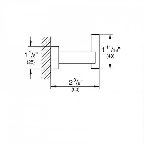 Набір аксесуарів 3в1 Grohe Essentials Cube (BF40511EC)