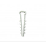 Дюбель-зажим для плоского кабеля.