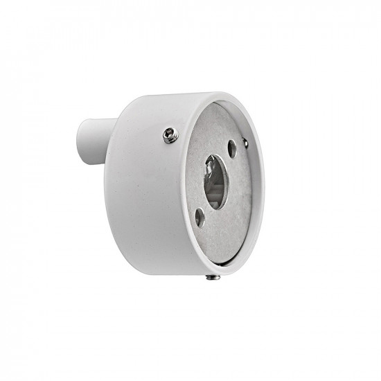 Декоративная чашка Mixxus TCC-01 WHITE (круглая) для маскировки кабеля (цвет белый) (MI6639)