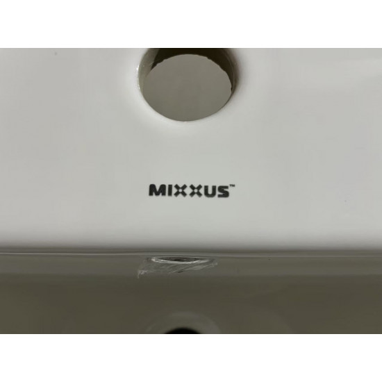 Раковина меблева MIXXUS PREMIUM STYLE-1502 700х480х190mm з отвором під змішувач та переливом (MP649