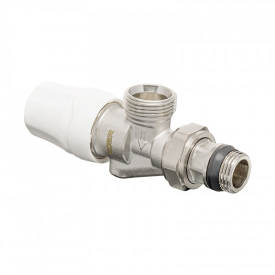 Комплект для підключення радіатора Koer SET-16 - 1/2"x3/4" (осьовий) з термоголовкою ЗЗ (KR3179)