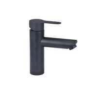 Смеситель для умывальника Champion SAP-001-A Black из нерж. стали (CH6459)