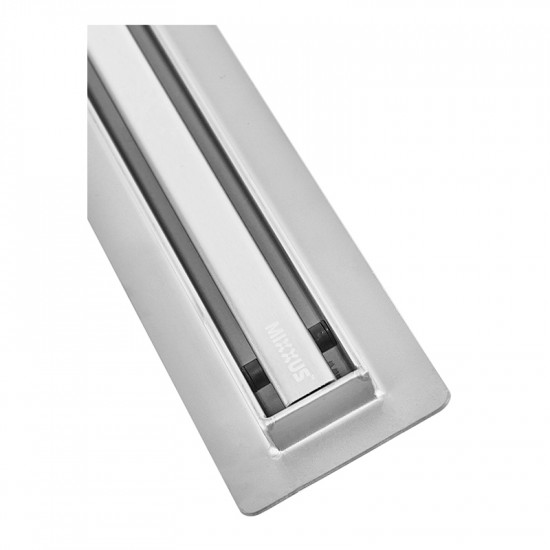 Душовий трап із нержавіючої сталі SUS304 Mixxus Drain-05-60-Slim (30x600 мм) (MI6165)