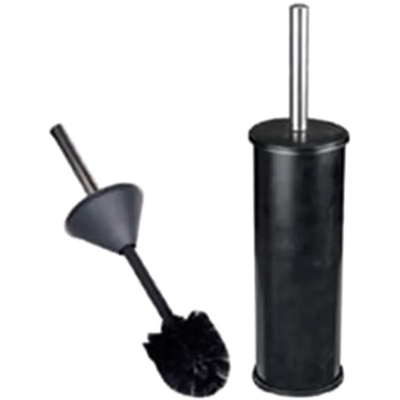 Йоржик для унітазу чорний Zerix Clever ME02 (ZX4639)