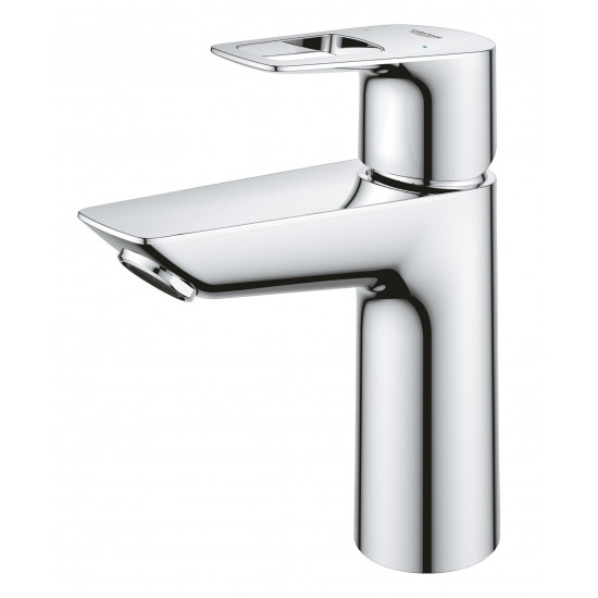 Одноважільний змішувач для раковини M-Size Grohe BauLoop New з нажимним донним клапаном (23886001)