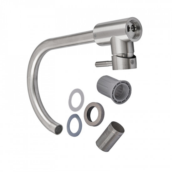 Змішувач для кухні Armata SUS-011(N) з нерж. сталі (без підведення) (CH6485) Змішувач для кухні Armata SUS-011(N) з нерж. сталі (без підведення) (CH6485)