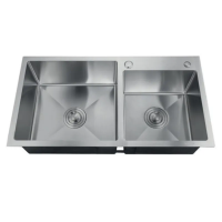 Мийка Zerix ZH7843D-215.SUS304 (3.0/0.8) з нержавіючої сталі SUS304 (MX1593)