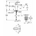 Одноважільний змішувач для раковини M-Size Grohe Eurosmart New з натискним донним клапаном (2392300