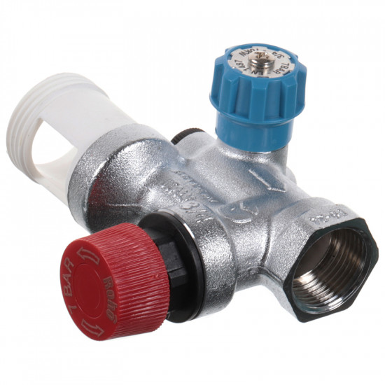 Група безпеки водонагрівача (вертикальна) Roho R2110-050 -1/2"х 3/4" ВН (7 бар) (RO0162)