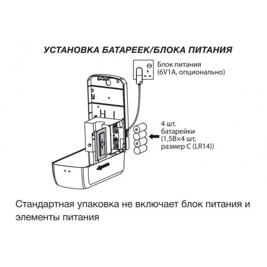 Дозатор бесконтактный Zerix TSD-001-S (для жидкого мыла) (ZX3249)