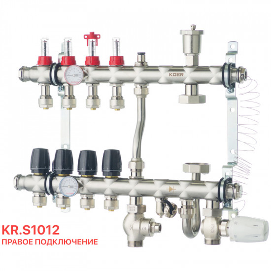 Коллектор с встроенным смесительным узлом Koer KR.S1012-4 1 